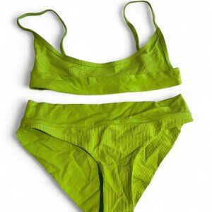 Frankies Bikinis Women's Green Bikinis-and-tankini-set